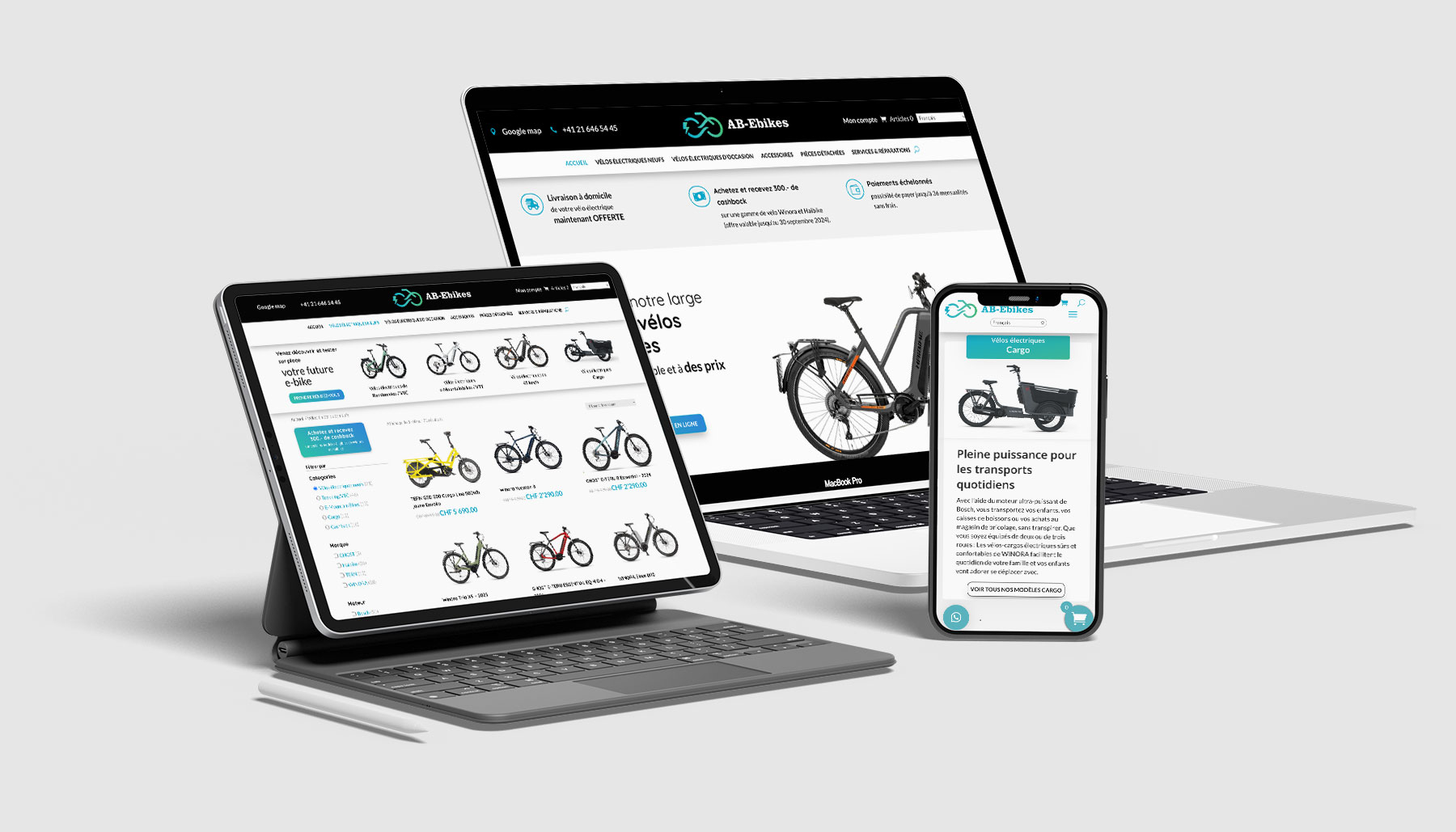 AB-Ebikes sàrl - vente de vélos électriques Lausanne
